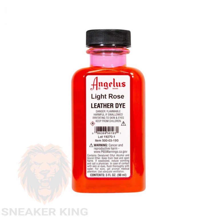 Барвник для шкіри Angelus leather dye Light rose (світла троянда) made in USA